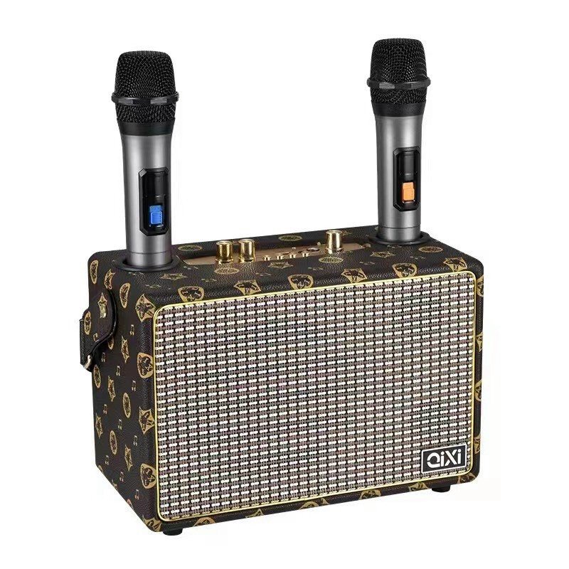 A modern speaker-mic with Bluetooth support, noise cancellation, and rugged waterproof body.
